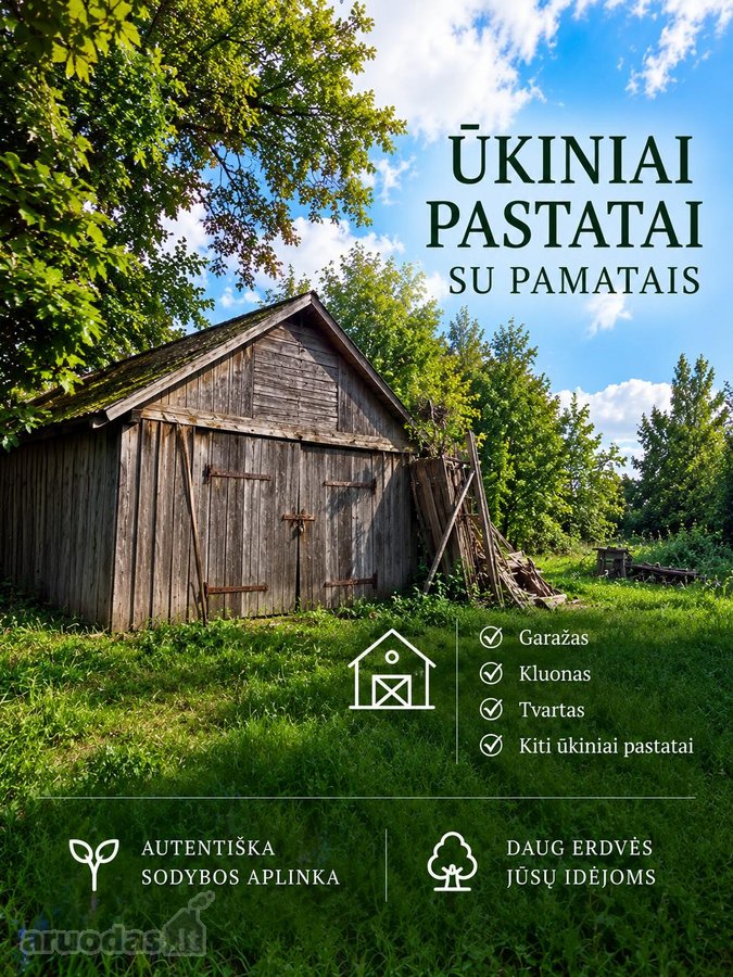 Parduodama / keičiama autentiška Sodyba su ~1 - nuotraukos Nr. 7