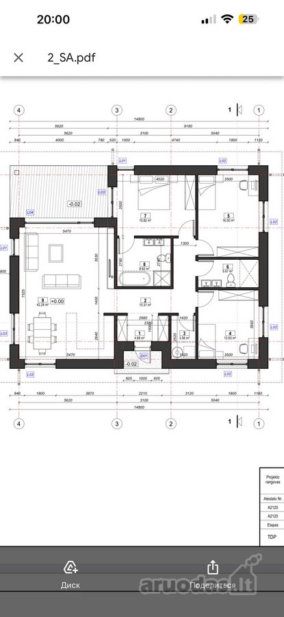 Modernus 122 m² namas Avižieniuose  13,2 a - nuotraukos Nr. 28