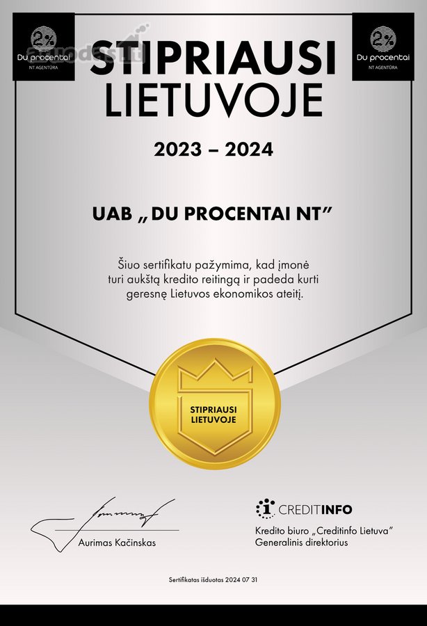 Nt agentūra "Du Procentai" 2% siūlo! - nuotraukos Nr. 8