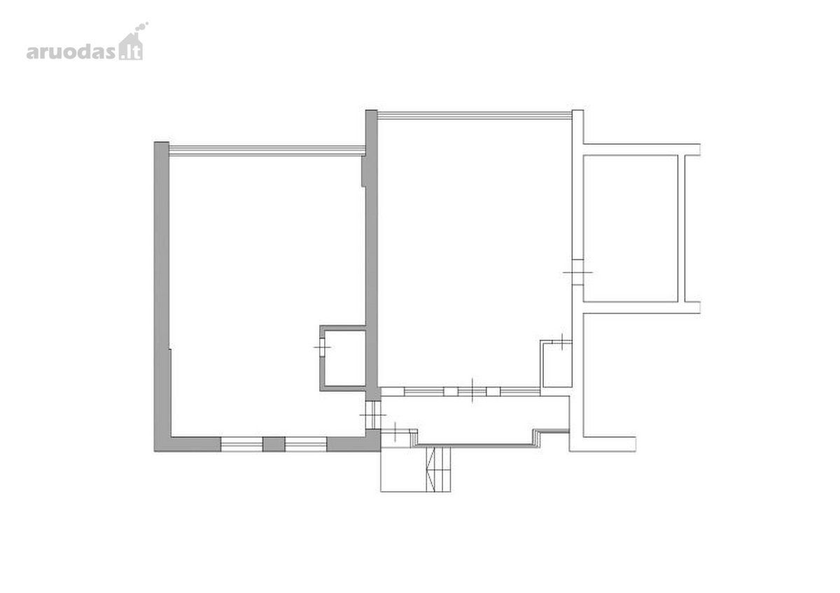 Išnuomojamos 70 M2 Komercinės Patalpos. - nuotraukos Nr. 11