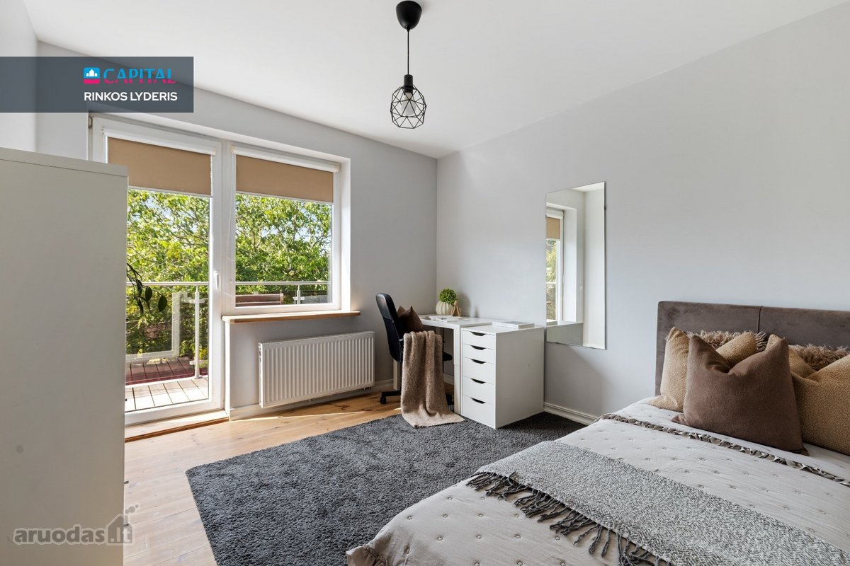Šviesūs 5 kambarių namai Visoriuose – šeimai, - nuotraukos Nr. 14