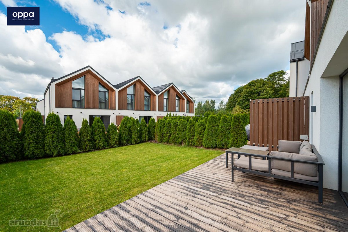 Išnuomojamas modernus kotedžas uždaroje - nuotraukos Nr. 4