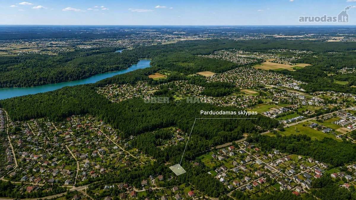 Išskirtinis 21 aro sklypas tarp Žaliųjų ežerų - nuotraukos Nr. 4