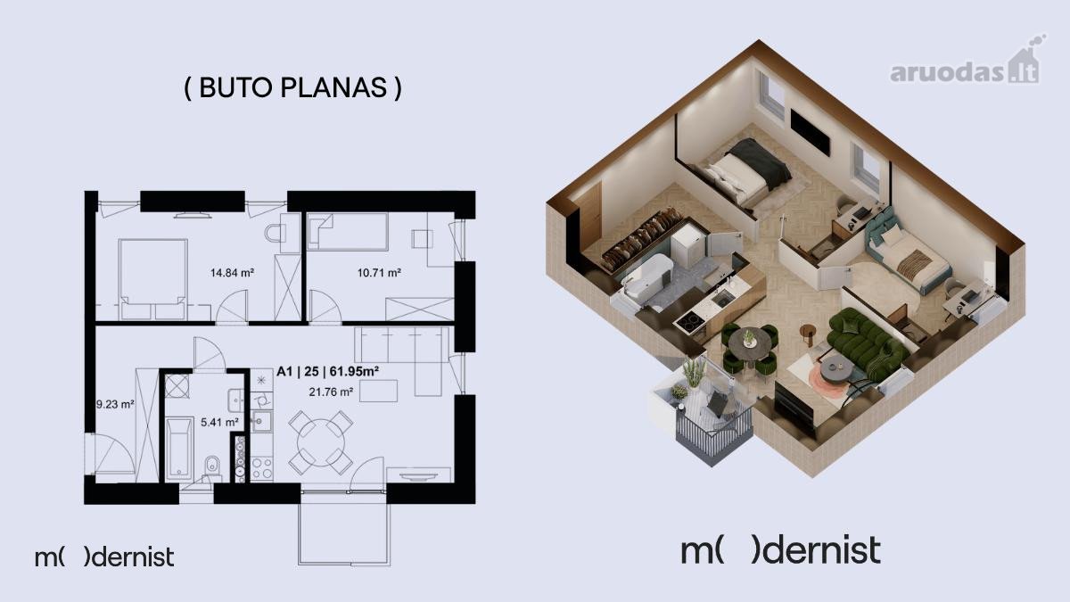 Modernist ( Užpildyk Erdvę Gyvenimu ) - nuotraukos Nr. 3