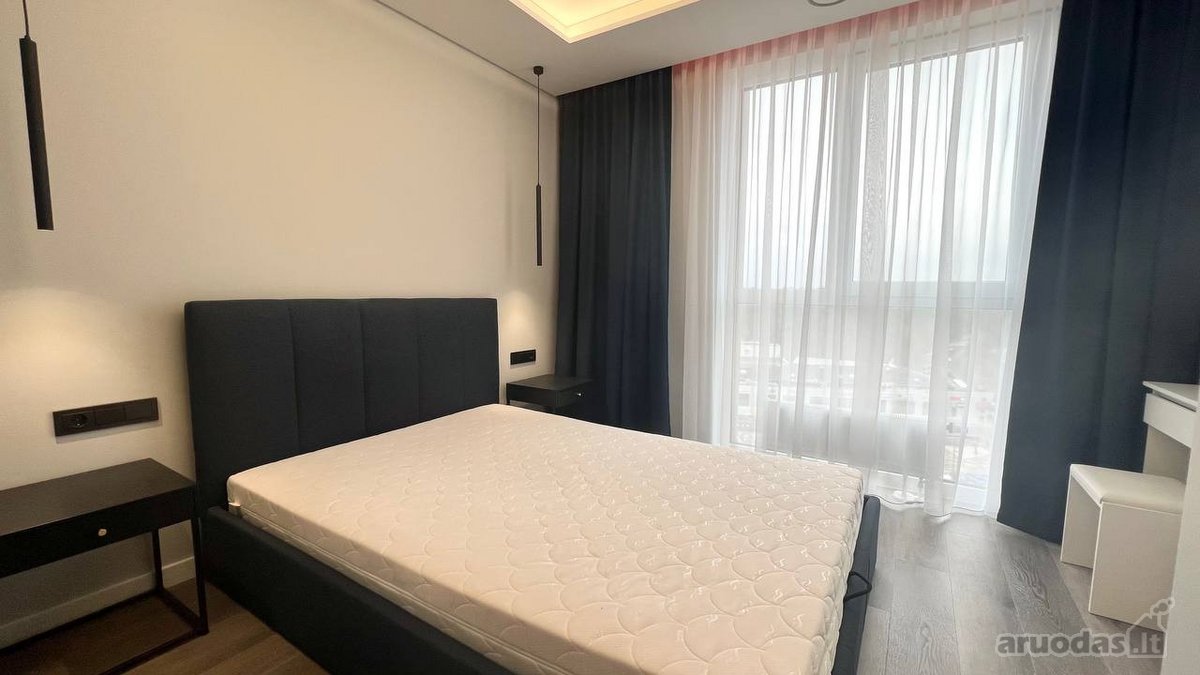Nuomojamas Modernus 2 Kambarių Butas Su - nuotraukos Nr. 7