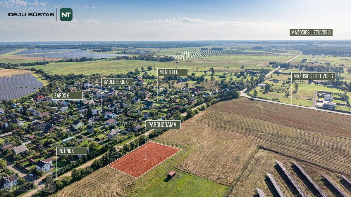 Parduodamas 22,67 a namų valdos sklypas - nuotraukos Nr. 3