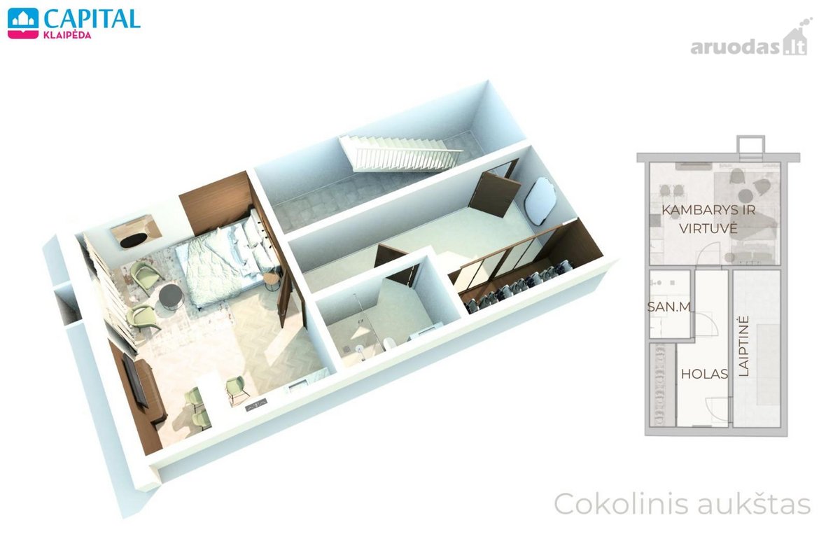 Parduodami Apartamentai Naujame Projekte - nuotraukos Nr. 25