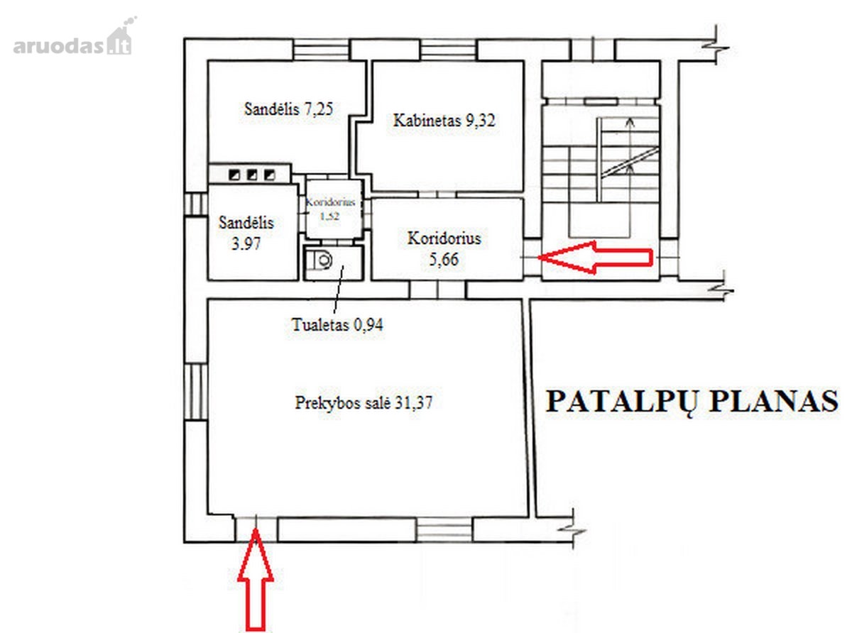 Parduodamos 60,03 Kv.m. Patalpos, Ukmergės G. - nuotraukos Nr. 15