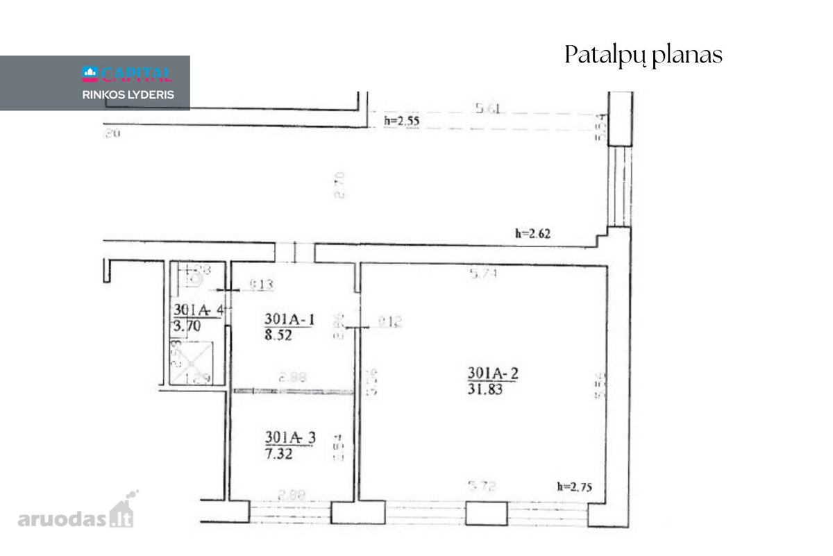 Nuomojamos Modernios Administracinės Patalpos - nuotraukos Nr. 13