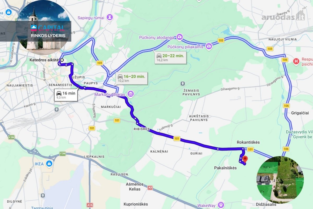 Namų Valdos Sklypas Vos 16 Min. Iki Vilniaus - nuotraukos Nr. 5