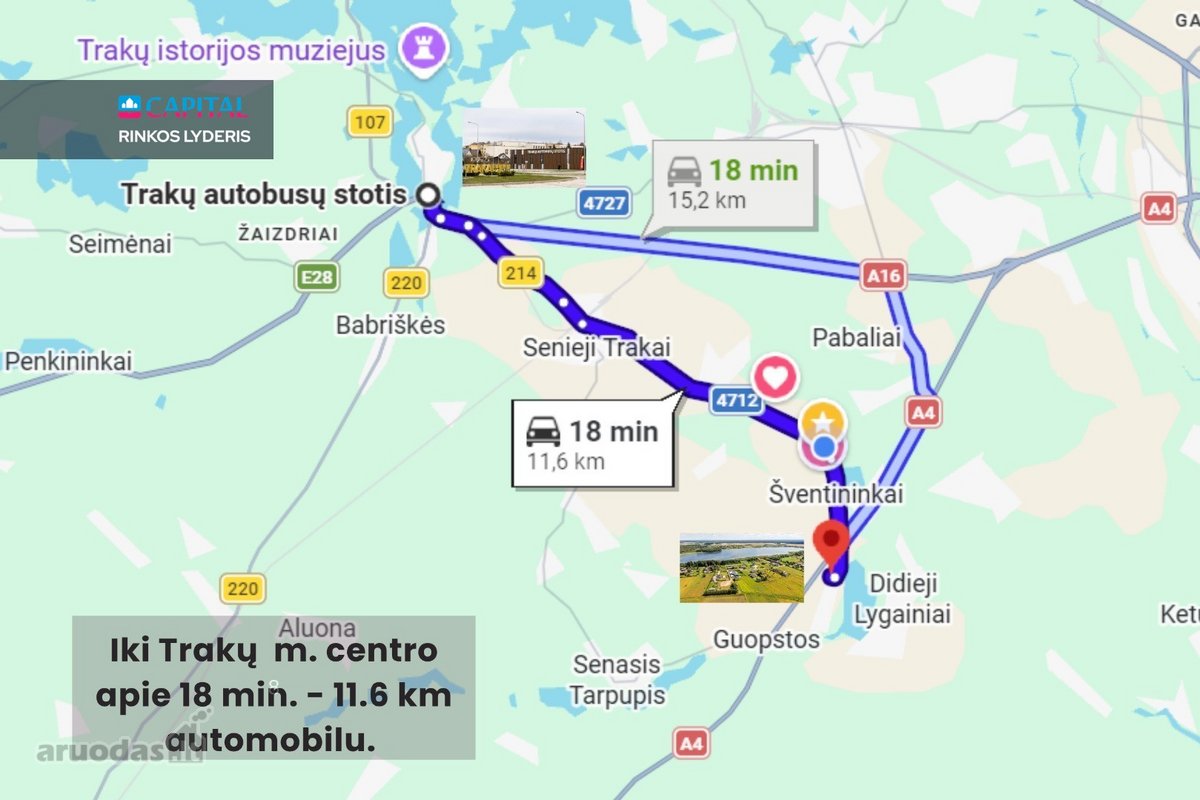 Ežero Pašonėje Parduodamas 20,15 Arų Namų - nuotraukos Nr. 23
