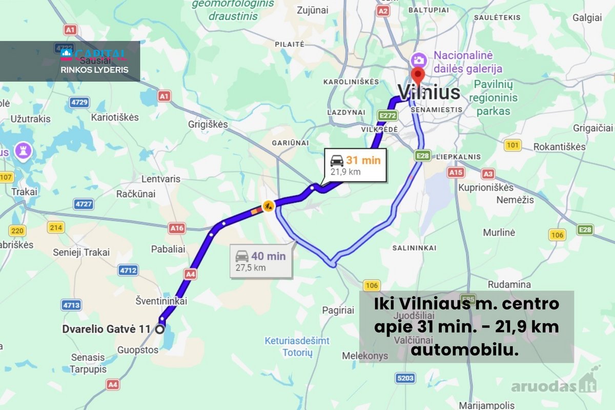 Ežero Pašonėje Parduodamas 20,15 Arų Namų - nuotraukos Nr. 25