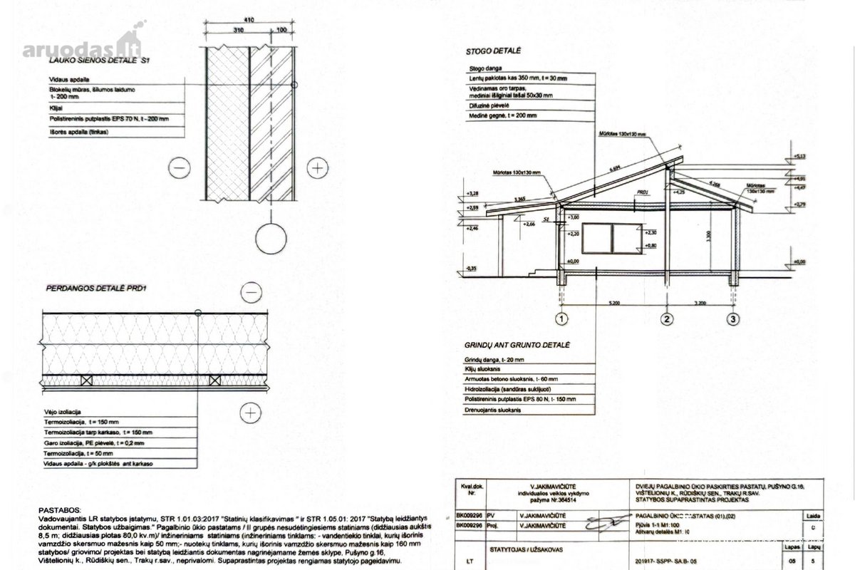 Parduodama Sklypas Su Pamatais Ir Projektu - nuotraukos Nr. 15
