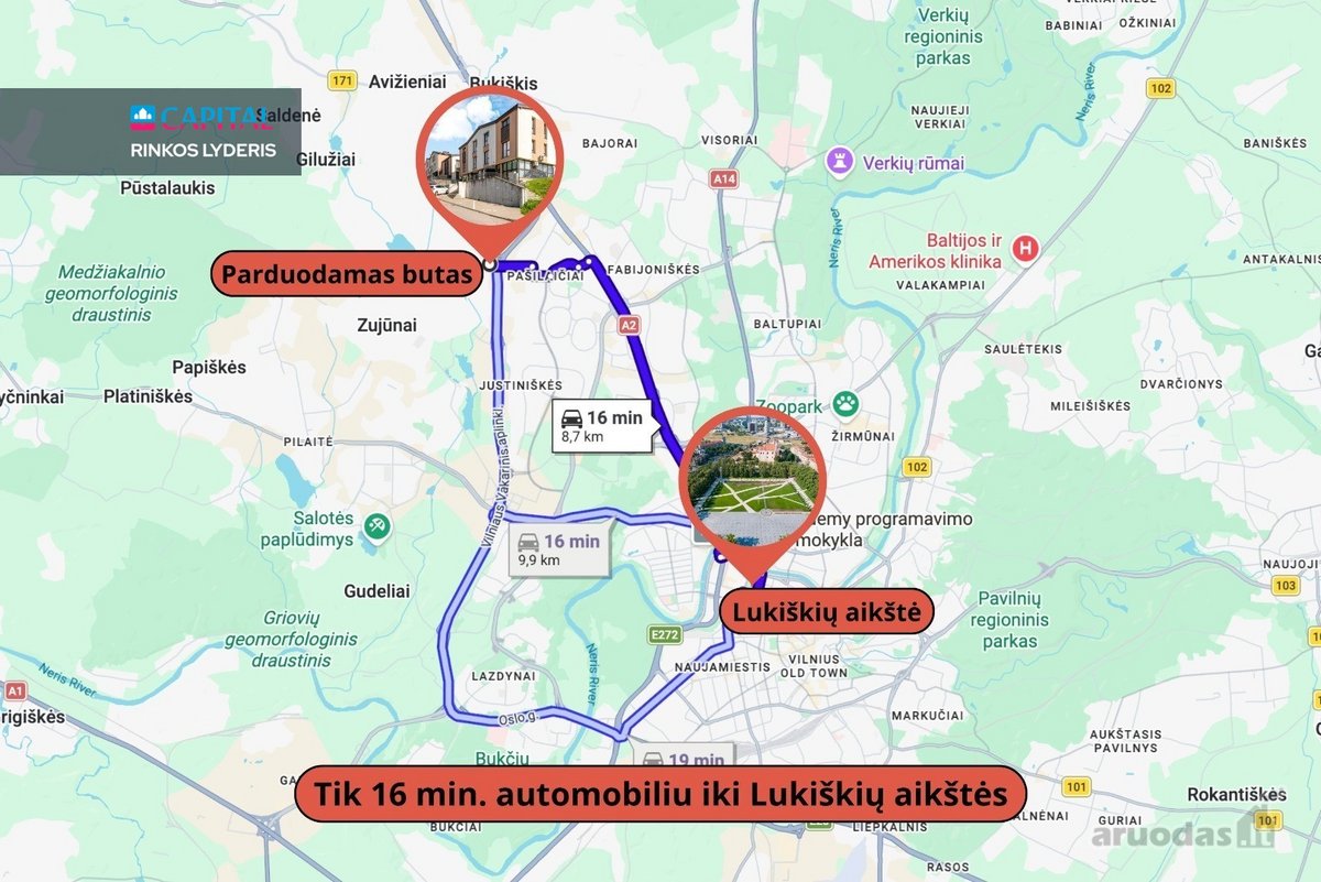 Parduodamas Nestandartinis Dviejų Kambarių - nuotraukos Nr. 27