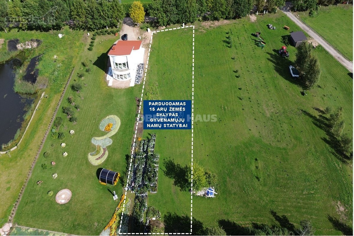 Parduodamas 15 arų gyvenamosios paskirties - nuotraukos Nr. 2