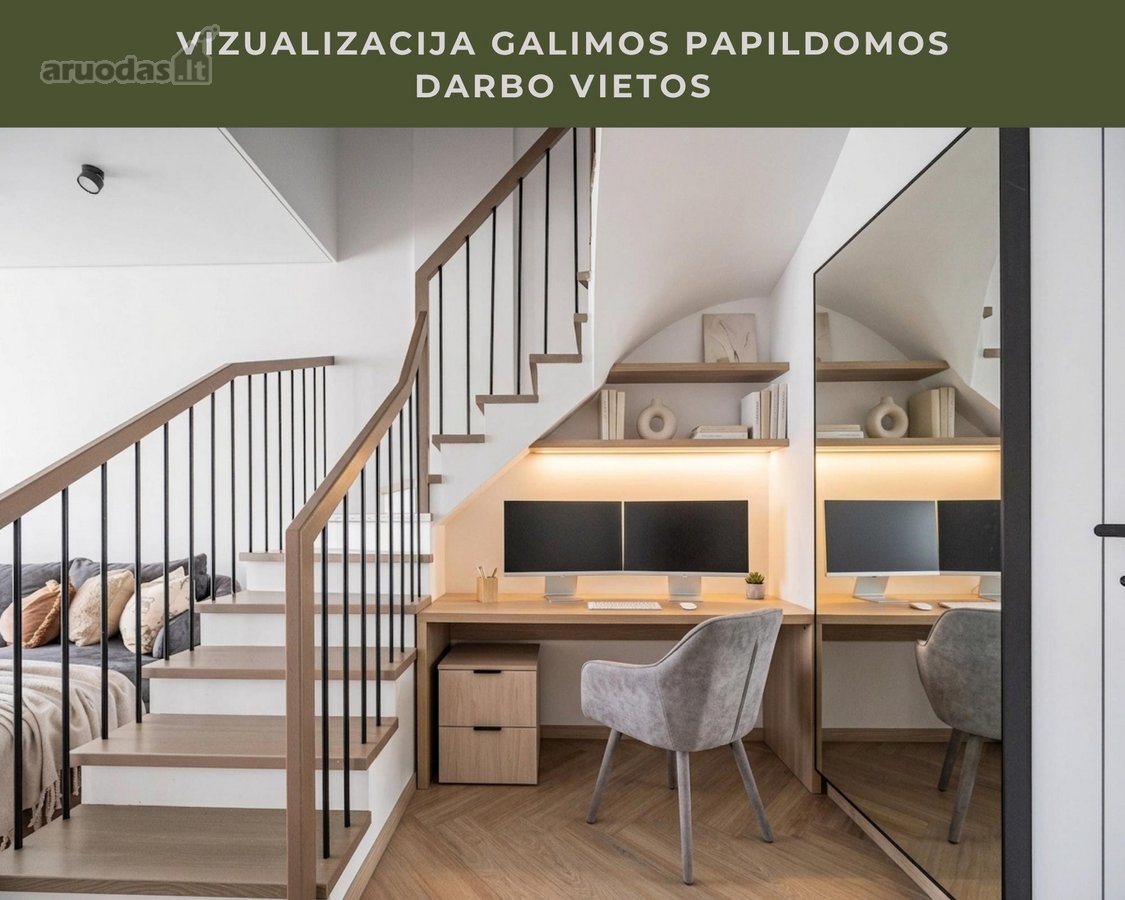 Erdvė, Stilius Ir Praktiškumas: 5 Kambarių - nuotraukos Nr. 5