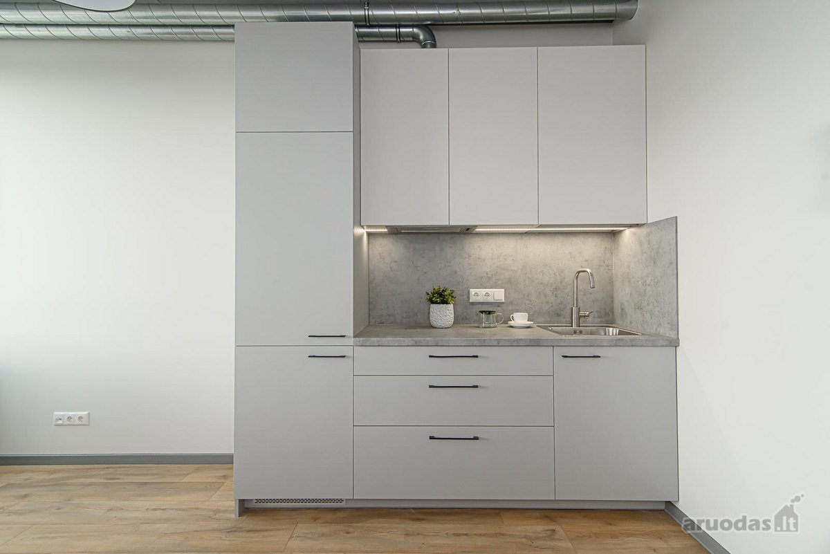 Nuomojamas pilnai įrengtas 20m2 loftas-studia - nuotraukos Nr. 4