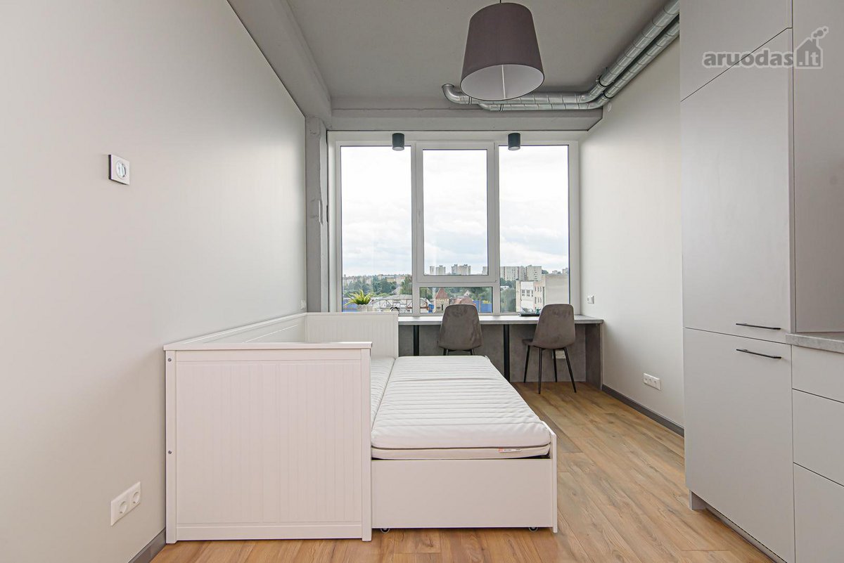 Nuomojamas pilnai įrengtas 20m2 loftas-studia - nuotraukos Nr. 3