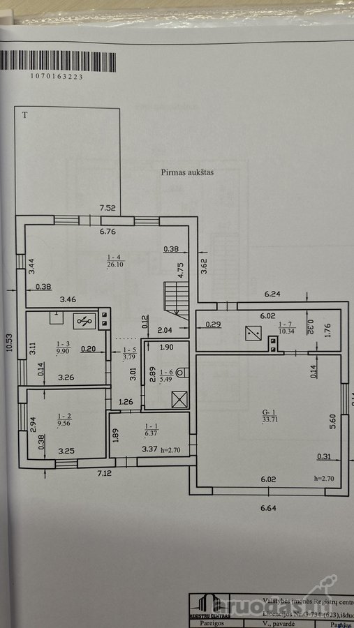 Parduodamas pilnai įrengtas dviejų aukštų - nuotraukos Nr. 26