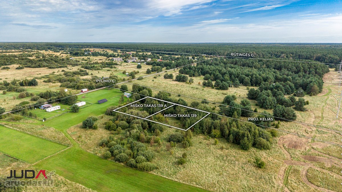 Parduodami du besiribojantys 15 arų dydžio - nuotraukos Nr. 2