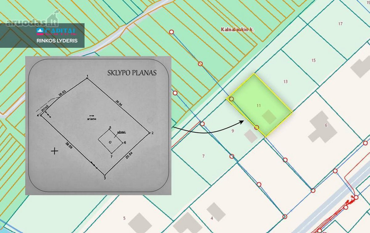 Parduodamas 64,19 kv. m dviejų aukštų namas - nuotraukos Nr. 27