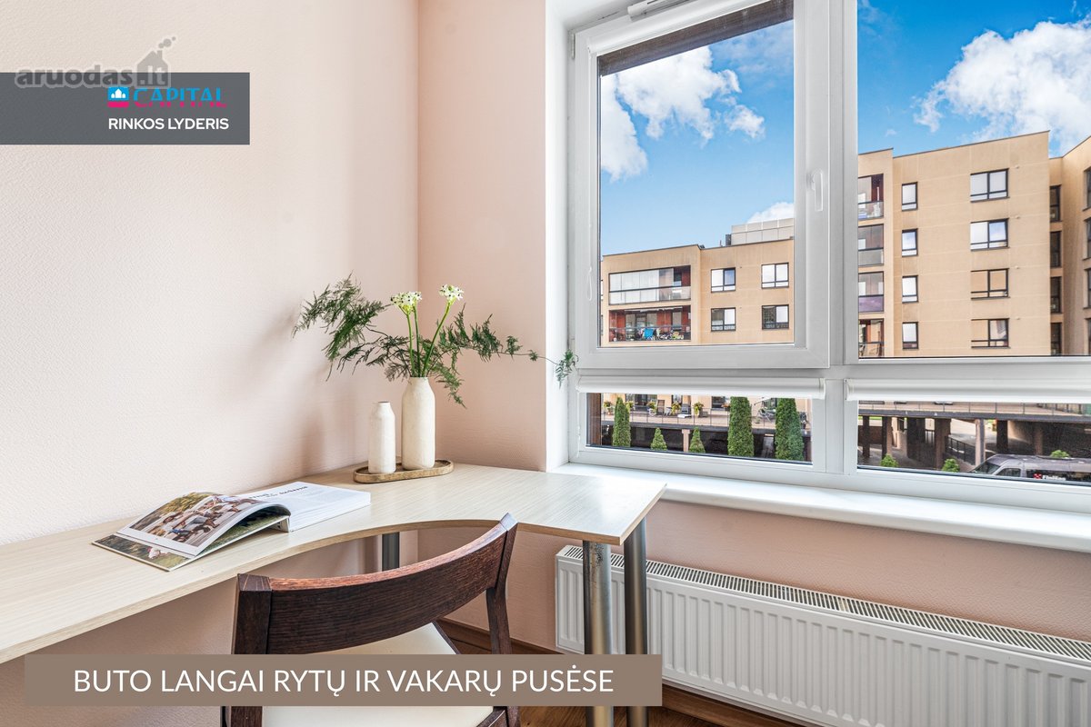 Erdvus 63 kv. m butas, kuriame viskas jau - nuotraukos Nr. 22