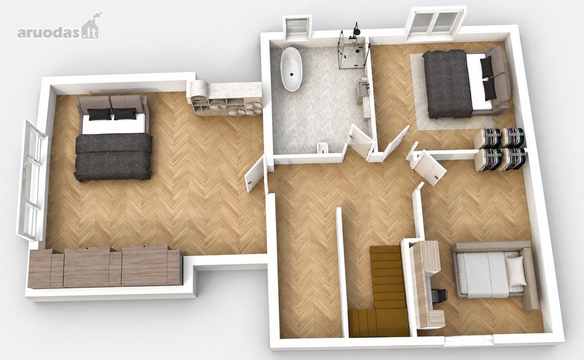 Parduodamas 190 m² namas su garažu ir 10,86 - nuotraukos Nr. 25