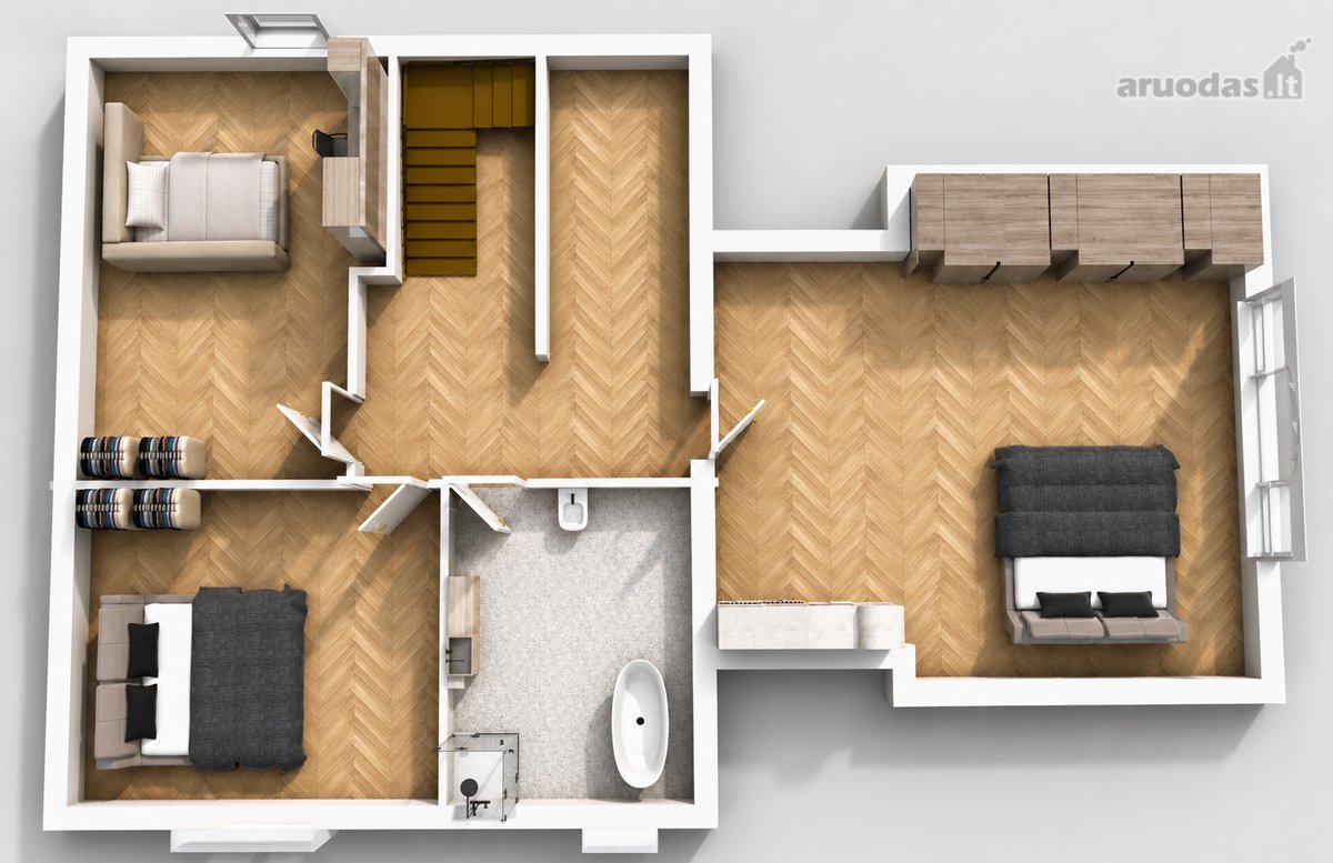Parduodamas 190 m² namas su garažu ir 10,86 - nuotraukos Nr. 26