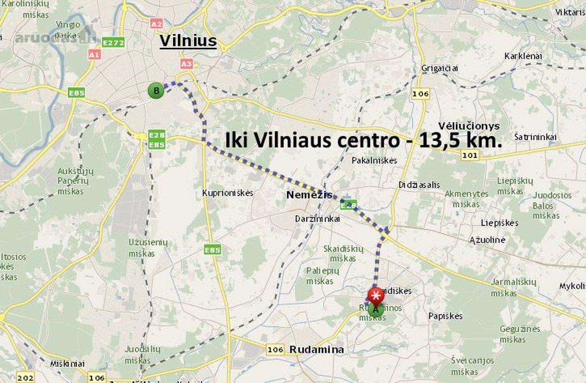Išnuomojamas 34,04 kv.m., 1 k. butas Sodų g., - nuotraukos Nr. 11