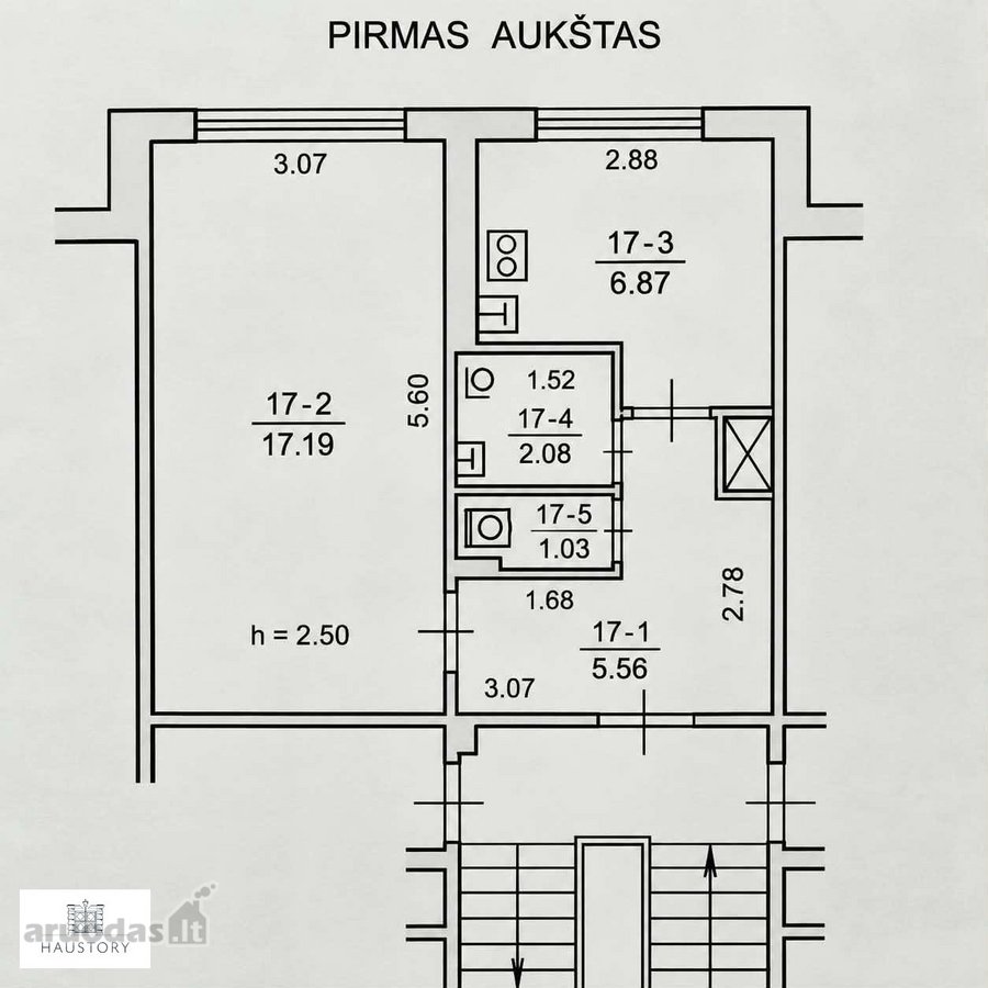 Parduodamas 1-no kambario butas Naujakiemio g - nuotraukos Nr. 12