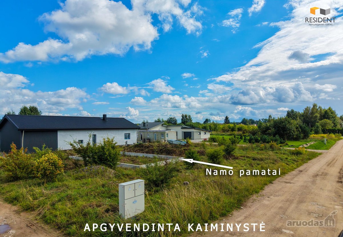 Parduodamas Sklypas Su Gyvenamojo Namo - nuotraukos Nr. 4