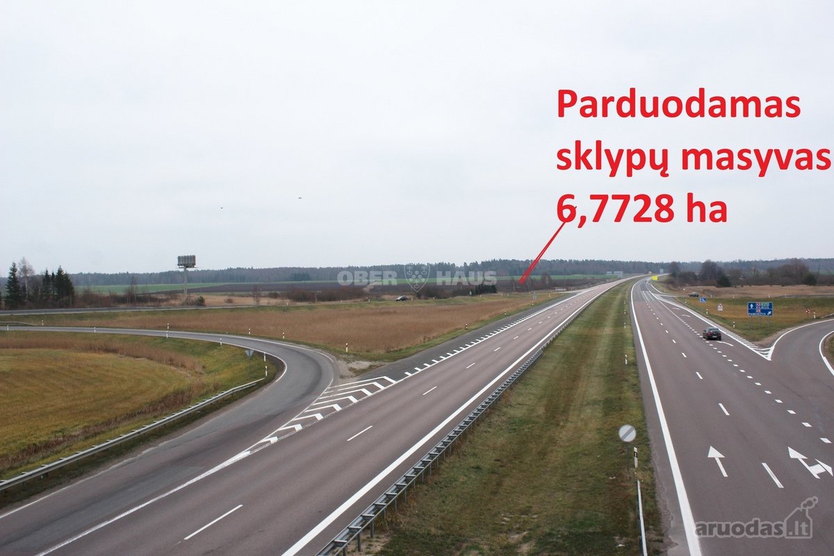 6,77 ha žemės sklypų masyvas prie Panevėžio - nuotraukos Nr. 2