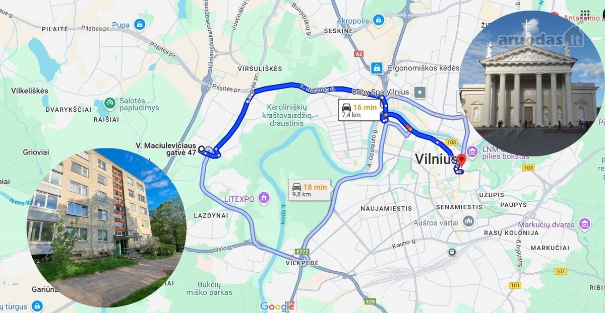 Nuomojamas jaukiai bei kokybiškai įrengtas - nuotraukos Nr. 17