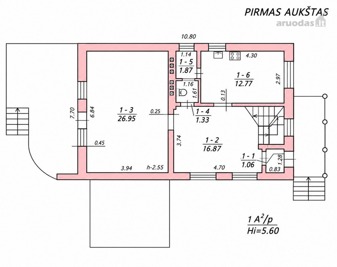 Parduodamas Įrengtas 187,69 Kv. M. Ploto - nuotraukos Nr. 51