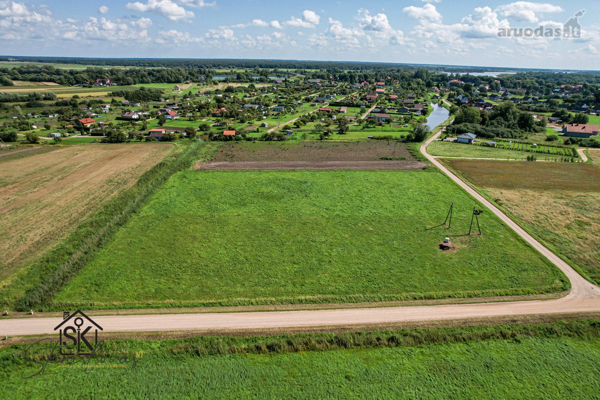 Rusnėje Parduodamas Erdvus 1.3044 Ha Žemės - nuotraukos Nr. 3