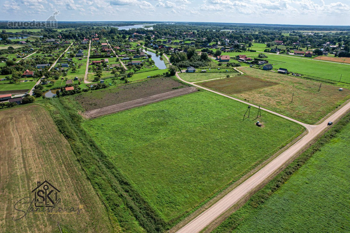 Rusnėje Parduodamas Erdvus 1.3044 Ha Žemės - nuotraukos Nr. 6