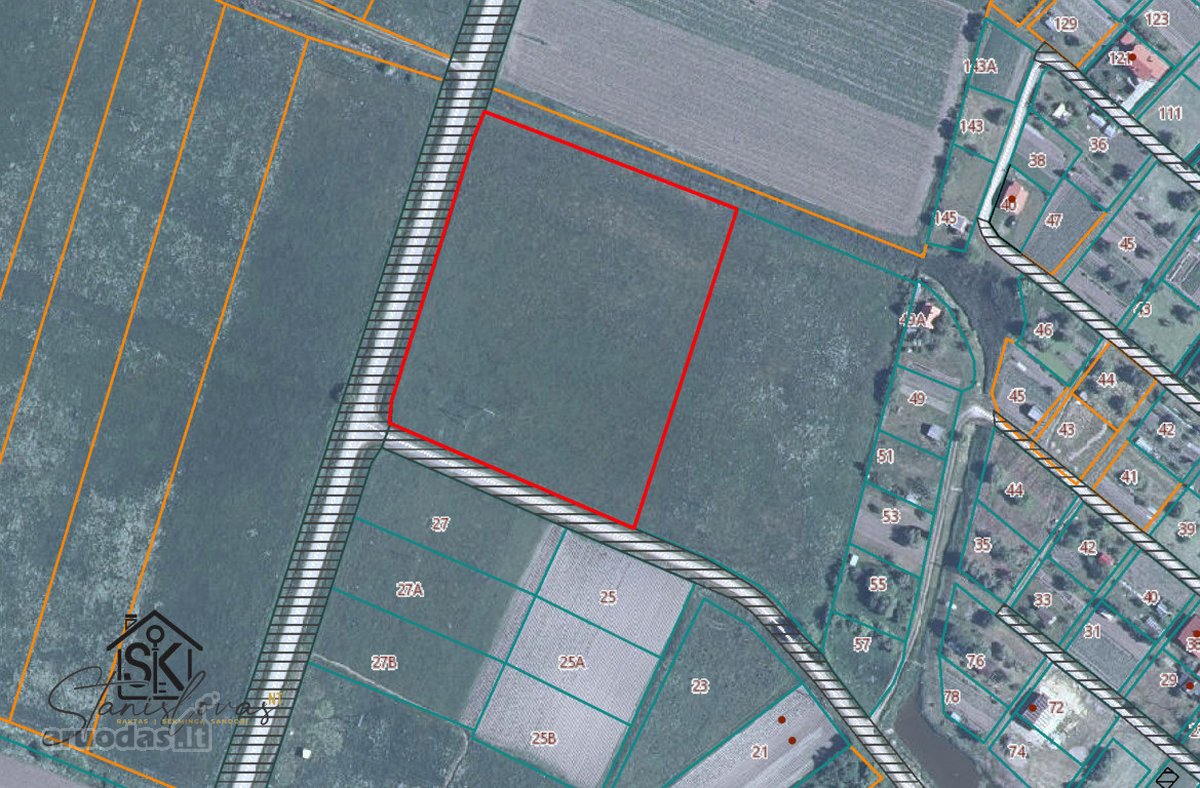 Rusnėje Parduodamas Erdvus 1.3044 Ha Žemės - nuotraukos Nr. 8