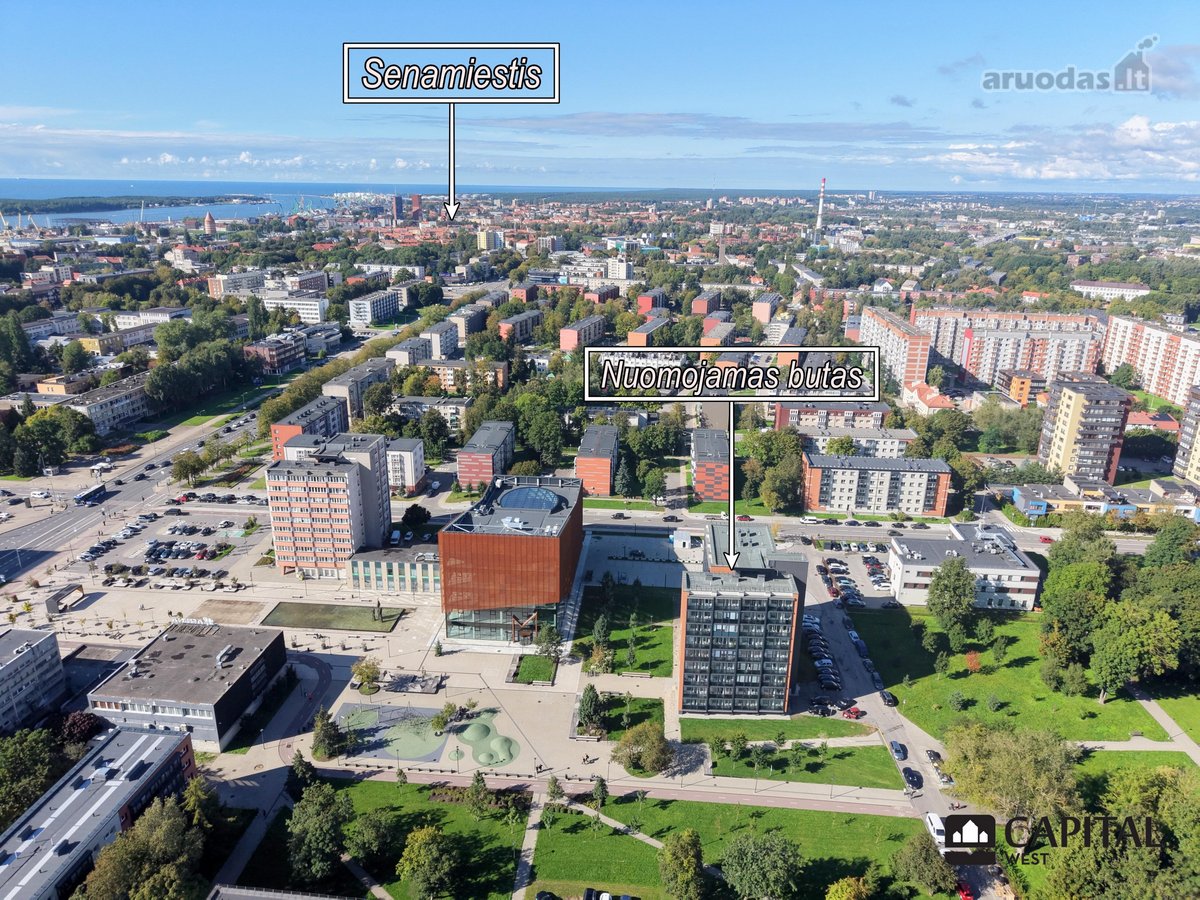 Išnuomojamas 1 kambario butas Klaipėdoje. - nuotraukos Nr. 4