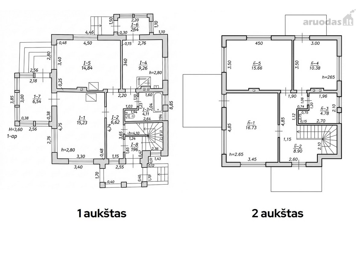7,42 Arų Sklypas Su Pastatais - Galima - nuotraukos Nr. 6
