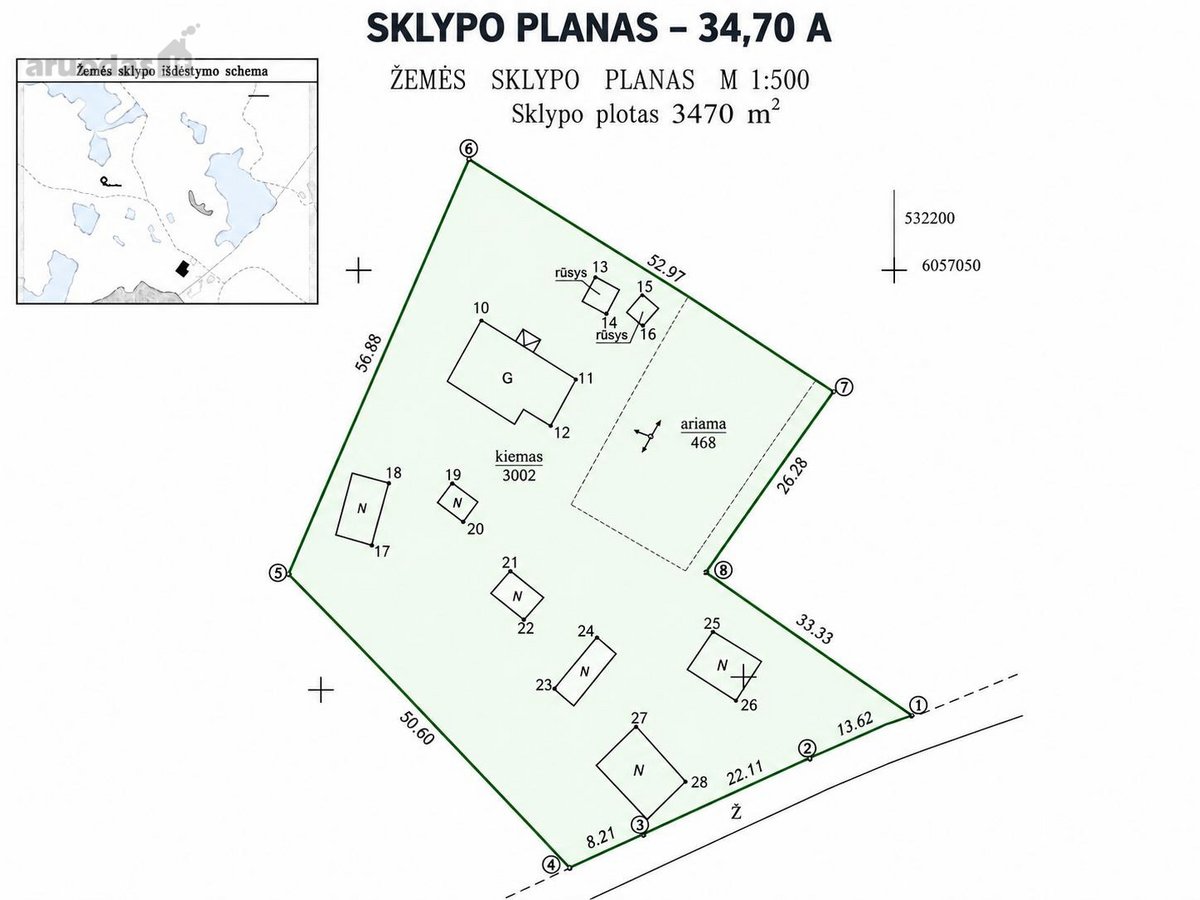 Parduodama Sena Sodyba Su Pirtimi Prie Asono - nuotraukos Nr. 12