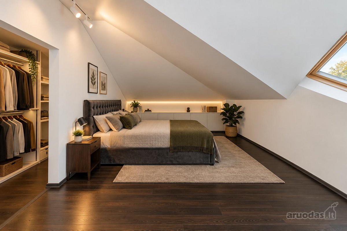 Erdvus Namas Su Atskiru 95,93 M² Ūkio Pastatu - nuotraukos Nr. 10