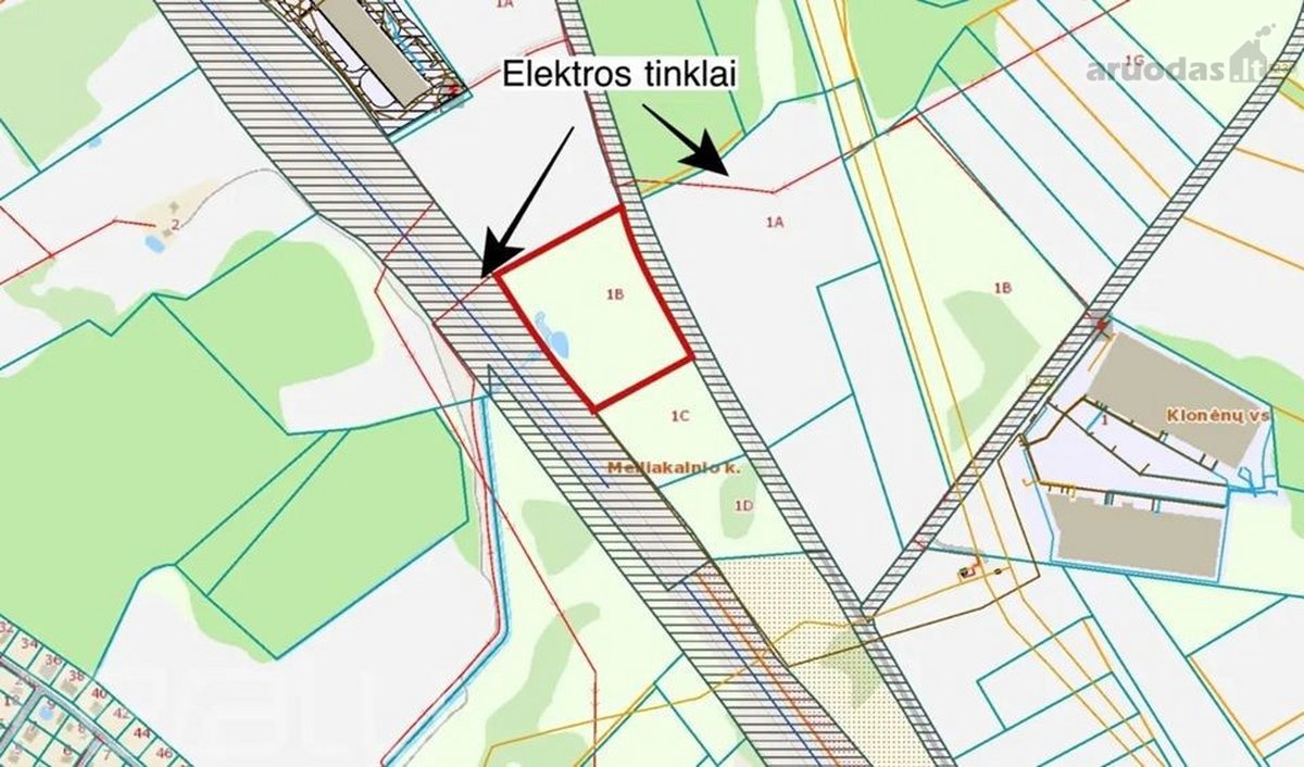 Parduodami 1,15 ha komercinės - verslo, - nuotraukos Nr. 16