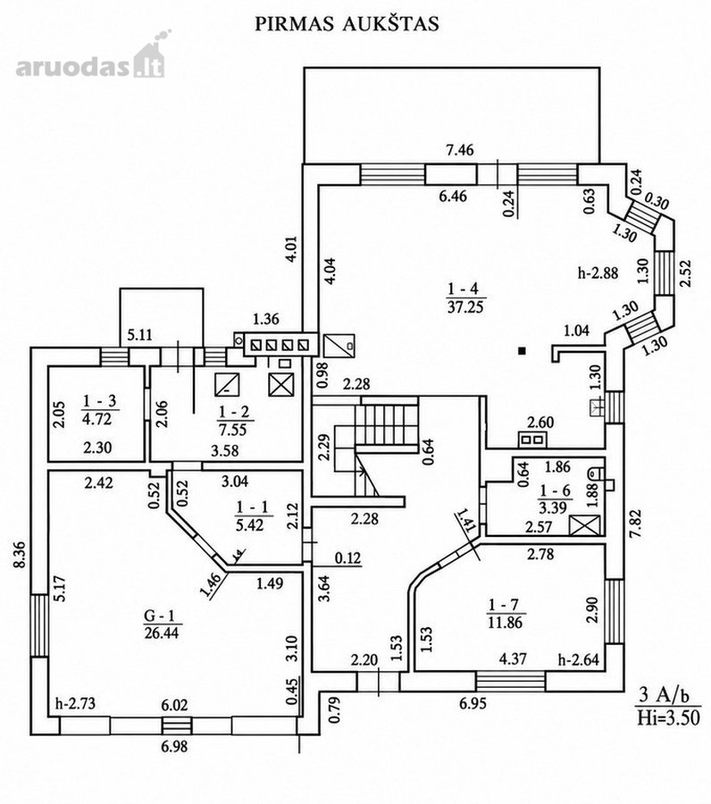 Parduodamas 178,57 Kv.m Ploto Gyvenamasis - nuotraukos Nr. 67