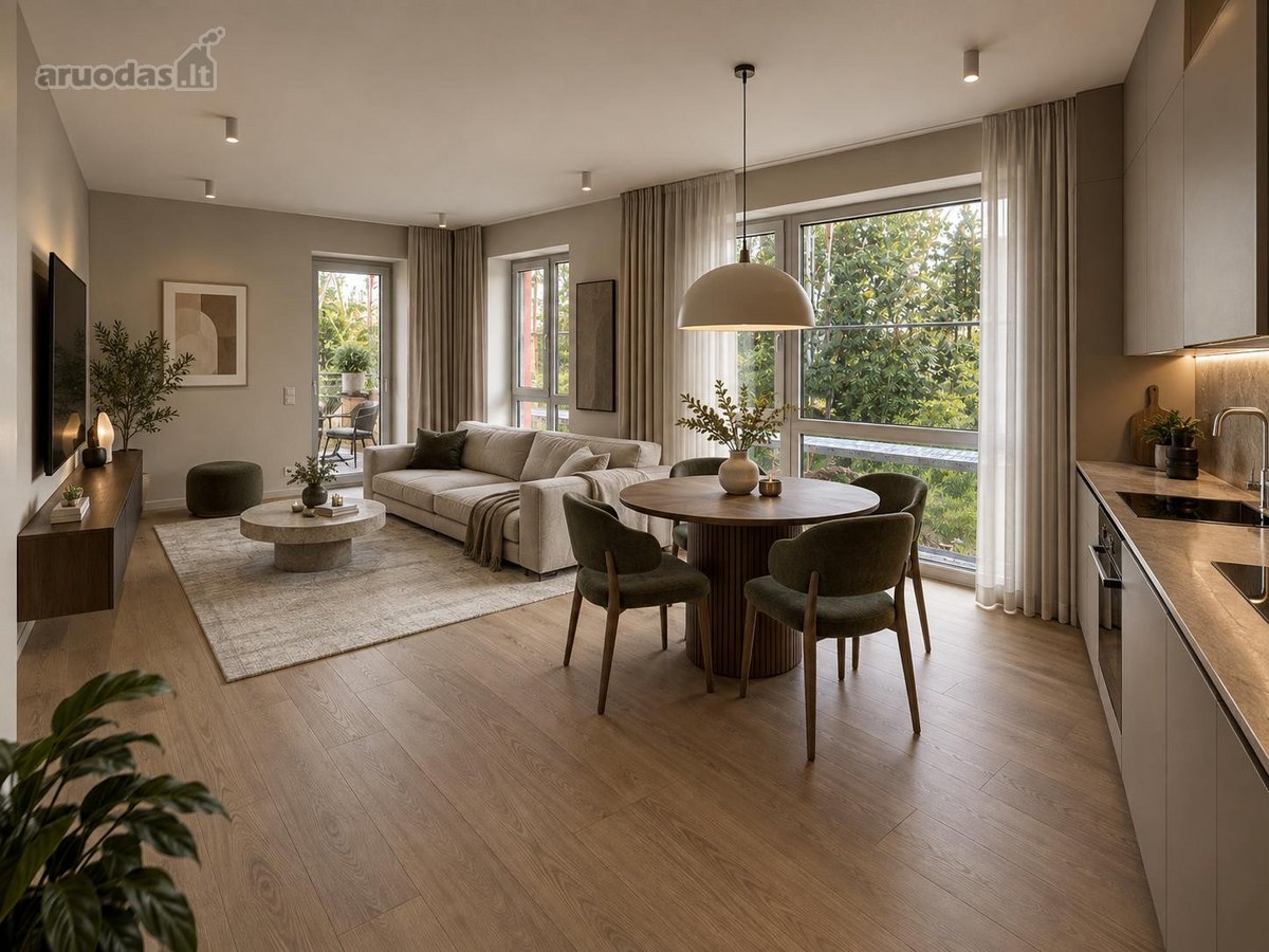 Išskirtinis 2 K. Apartamentas Su Privačia - nuotraukos Nr. 3