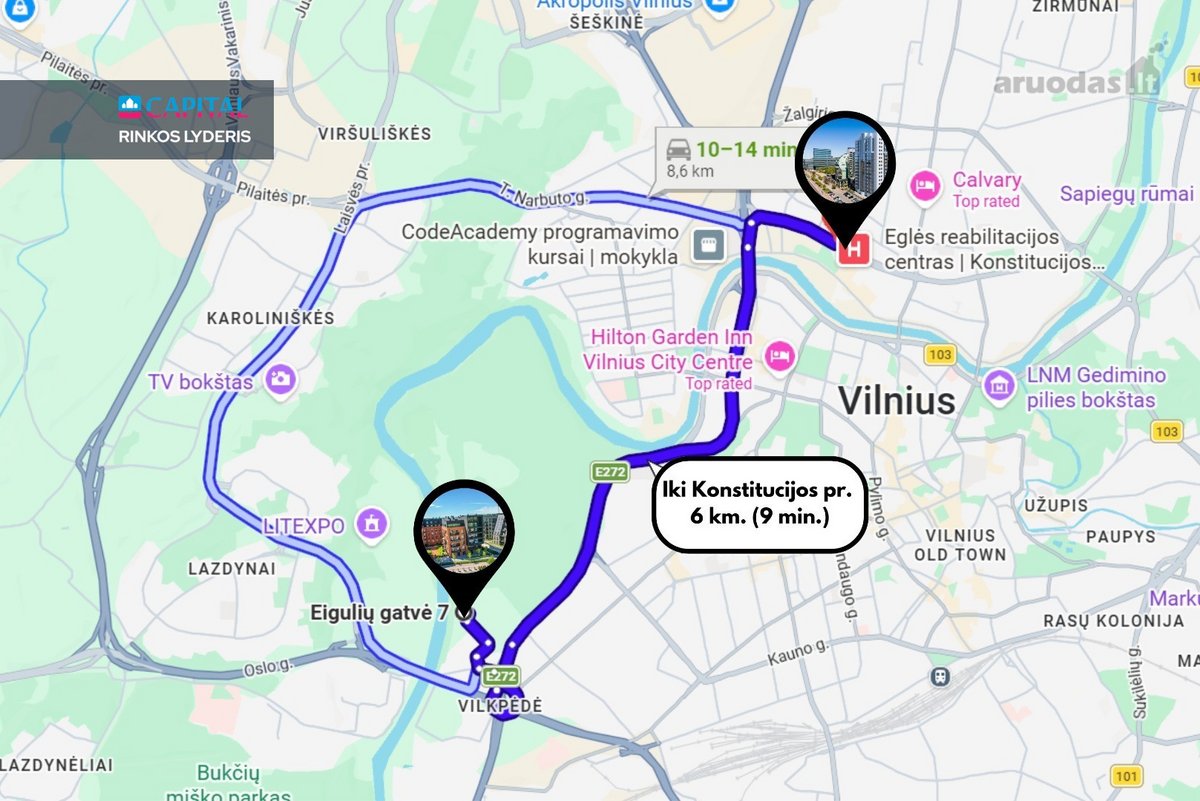 Išskirtinė Galimybė Įsigyti Erdvų 3 Kambarių - nuotraukos Nr. 47