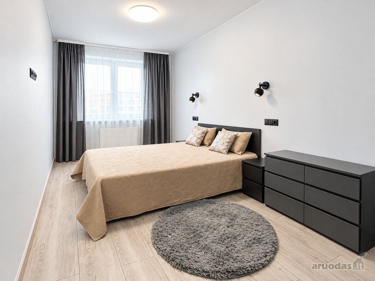 Išnuomojamas Erdvus 2 Kambarių Butas Žirmūnuose - nuotraukos Nr. 5
