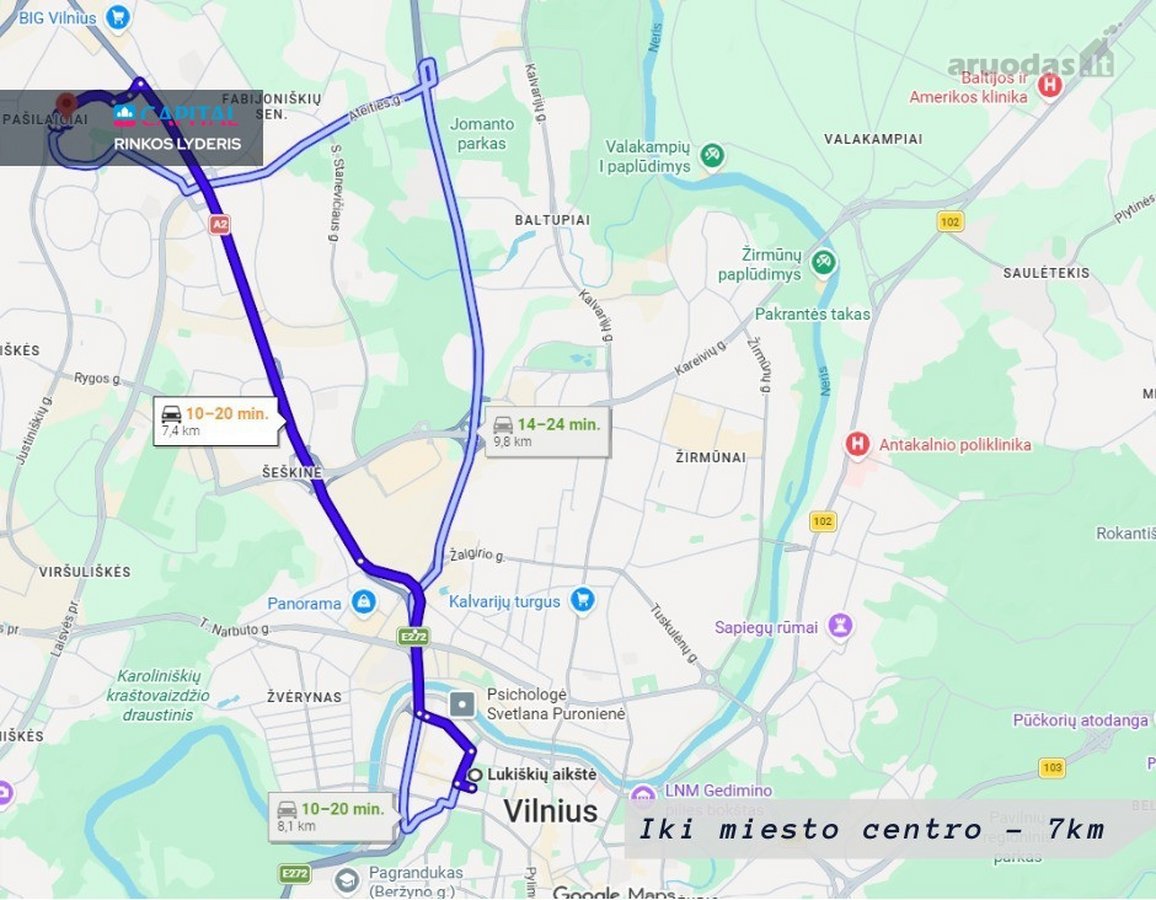 2 kambarių butas Pašilaičiuose! - nuotraukos Nr. 21