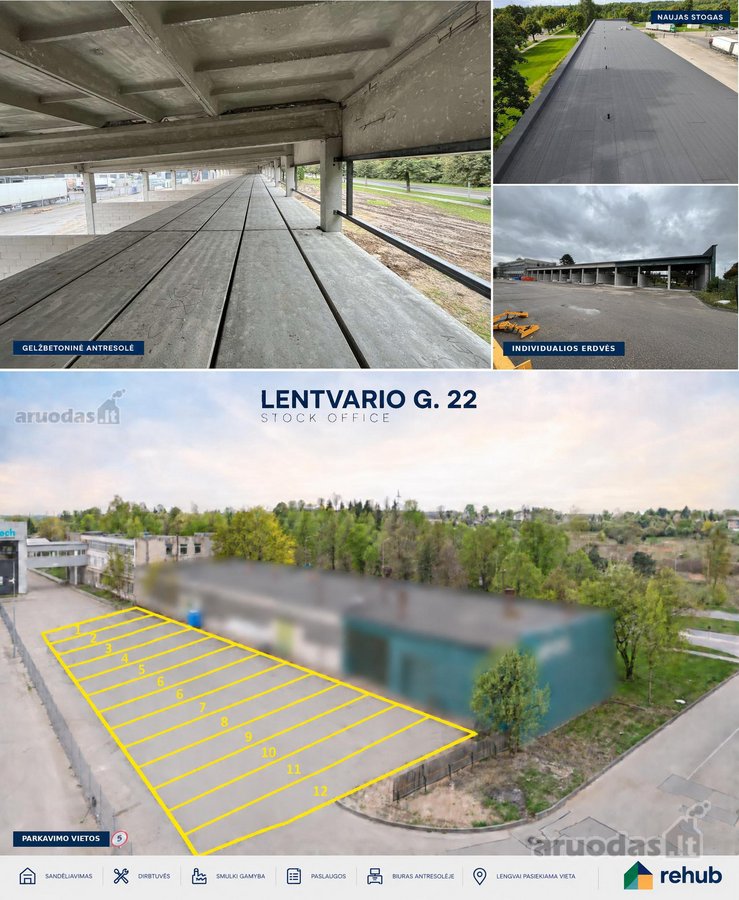 103 m² Verslo Boksai Vilniuje  Sandėlis, - nuotraukos Nr. 3