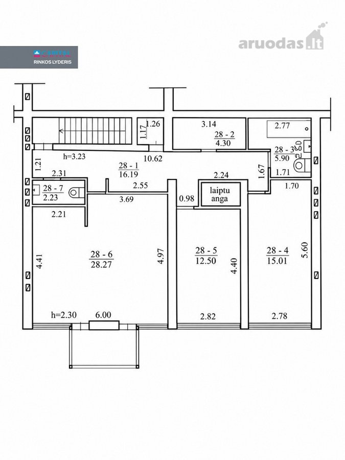 Parduodamas Erdvus 3 Kambarių Butas Su Labai - nuotraukos Nr. 11