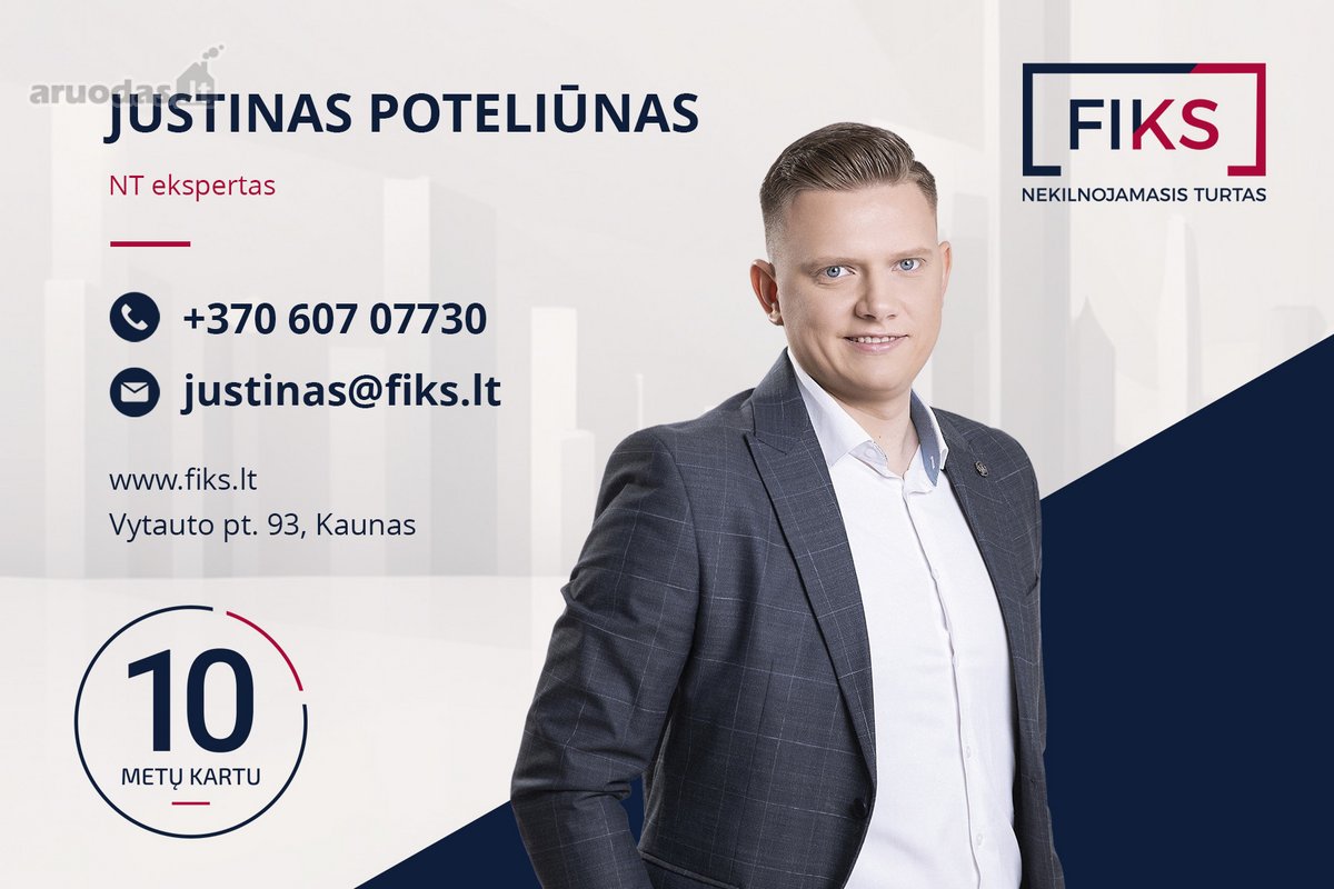 Parduodamas 1 Kambario Butas Su Vaizdu Į - nuotraukos Nr. 23